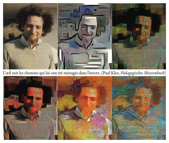 Perec dans le style de Klee