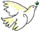 Colombe pie-jaune
