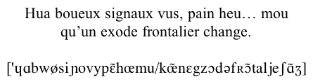 panphonème